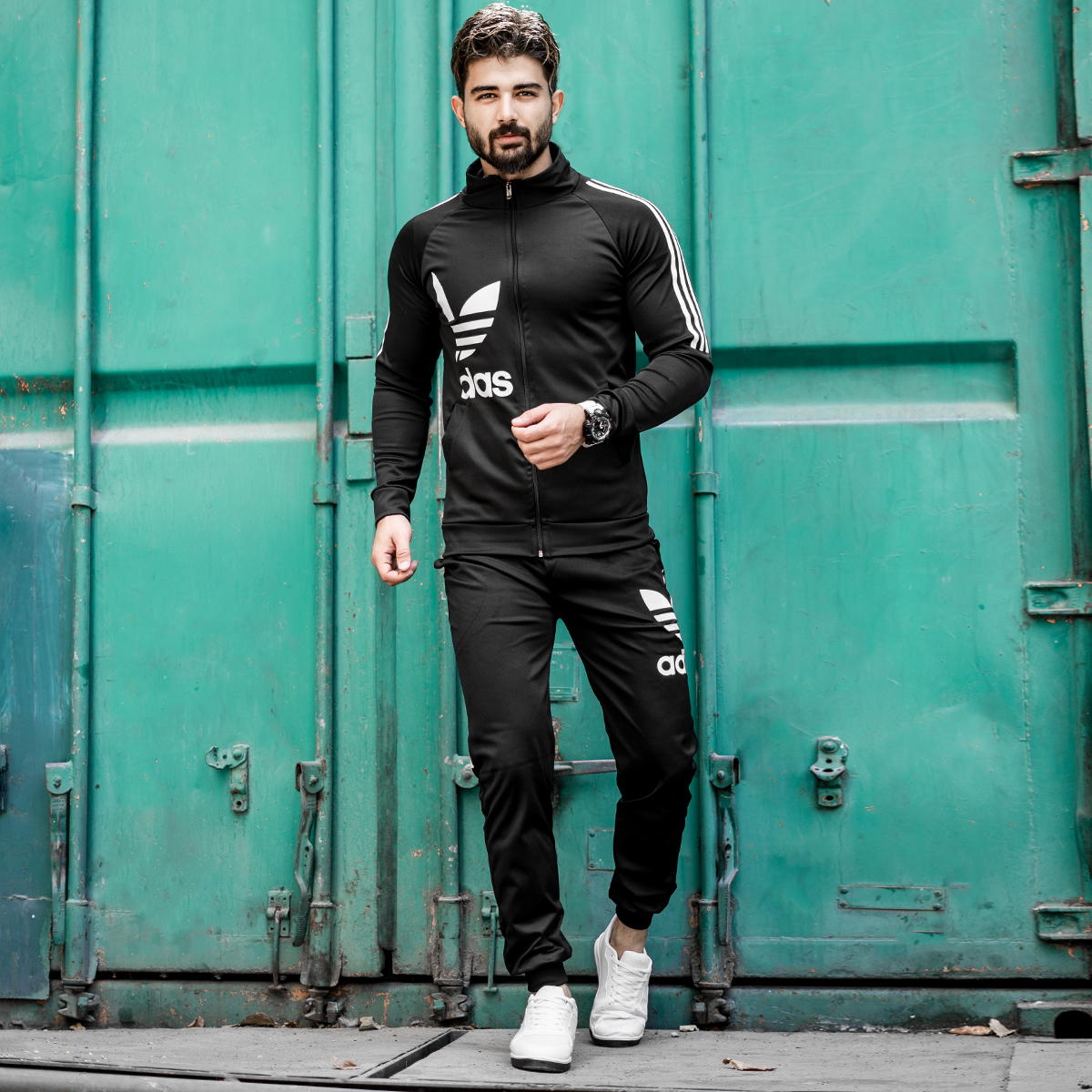 ست سوییشرت شلوار Adidas مردانه مدل Rito